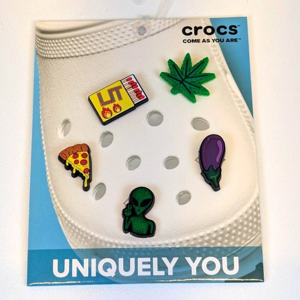Crocs Jibbitz Charms - Super Chill 5 Pack (6 available)